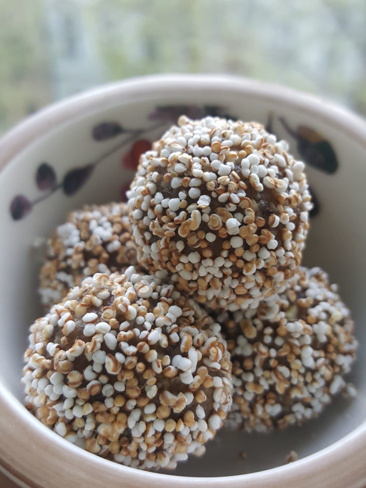 Amaranth coffee balls